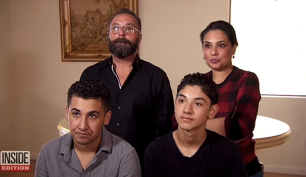 The Kenmore family who say they filmed aliens in their Las Vegas backyard